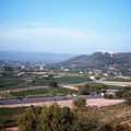vue de La Cadière sur Le Castelet