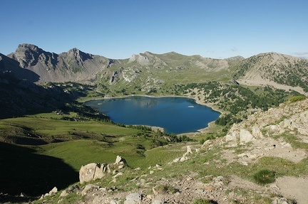 Le lac d'Allos