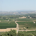 Panorama du haut de La Cadière