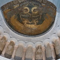 Mosaïque byzantine dans l'oratoire de Germigny