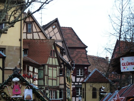 Maisons alsaciennes typiques à Colmar