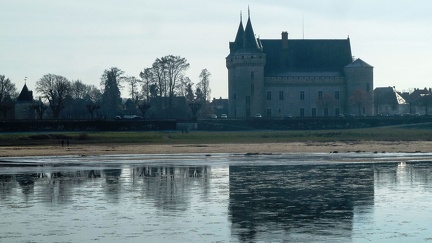 La Loire charrie des glaçons