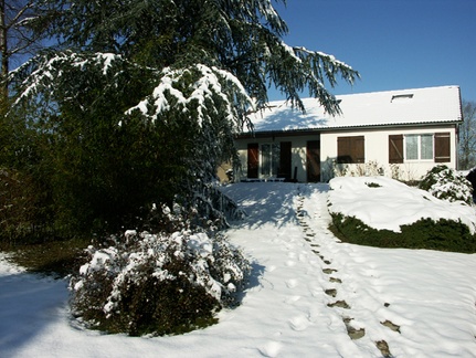 La maison sous la neige