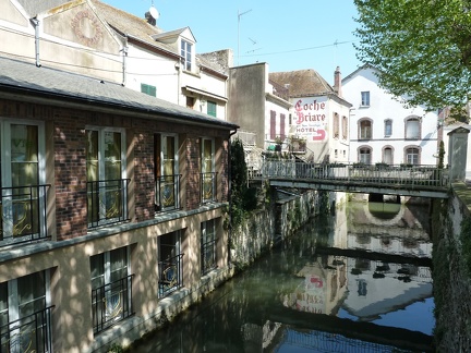 Une rue sur l'eau à Montargis