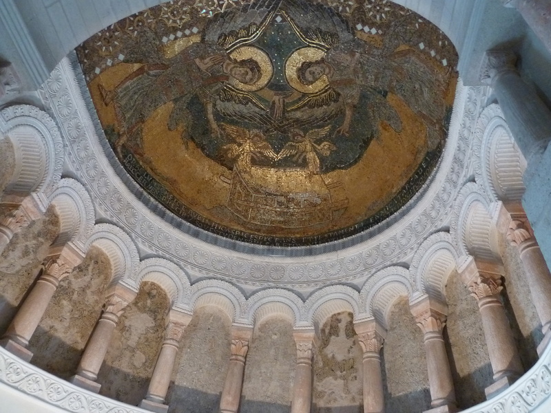 P1060051 Mosaïque byzantine dans l'oratoire.JPG