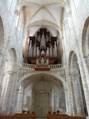  les grandes orgues de l'abbaye de Saint Benoit sur Loire