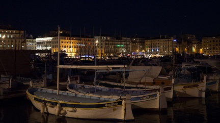 Les pointus sur le Vieux Port