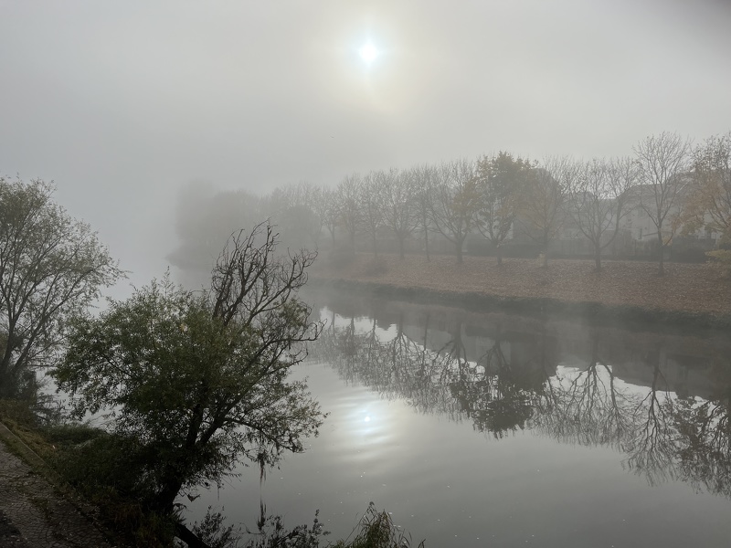 Brouillard sur la Meurthe à Nancy